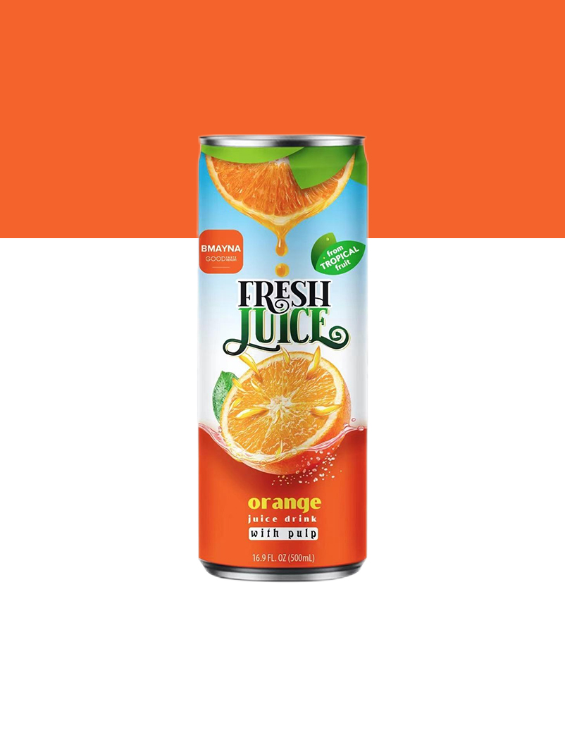 芭美娜橙子汁饮料(含果肉)(图1)
