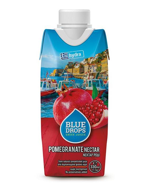 蓝依洛BlueDrops石榴汁(330ml)(图1)