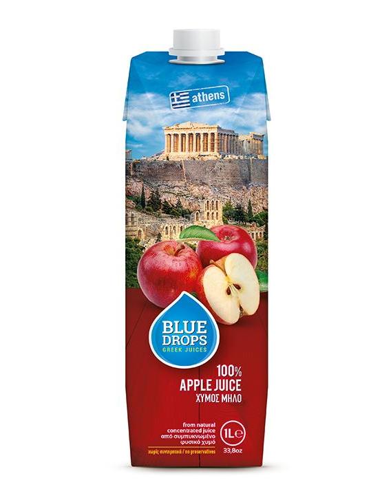 蓝依洛BlueDrops苹果汁(1L)(图1)