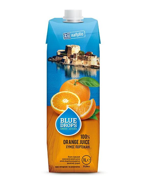 蓝依洛BlueDrops橙汁(1L)(图1)